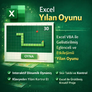 Excel Yılan Oyunu